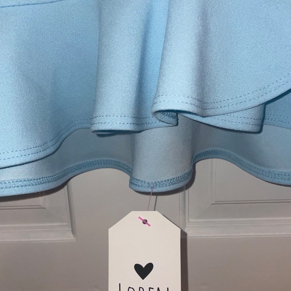 Love Loren Hampton Dress in Sky Blue - Picture 4 of 7